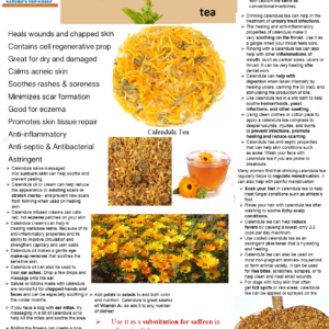 Calendula Tea