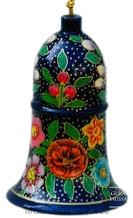 Premium Kashmiri Paper Mache Bells | Artistic Floral, Geometric & Festive Patterns | Handcrafted Hanging Ornaments | Bulk Pack of 10,000 Pieces Coded: MGBL-2511-210021 to MGBL-2511-210031