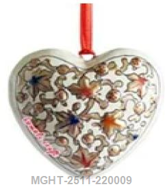 Handcrafted Paper Mache Hearts | Decorative Hanging Ornaments | Pack of 10,000 Coded: MGHT-2511-220001 to MGHT-2511-220012