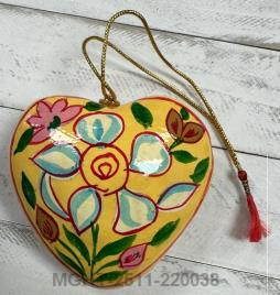 Artisan Hanging Hearts | Handcrafted Paper Mache Décor | Pack of 10,000 Coded: MGHT-2511-220037 to MGHT-2511-220048