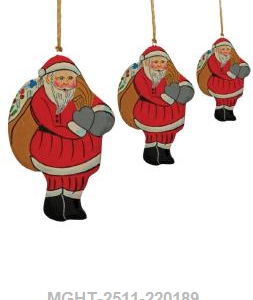 Hand-Painted Hanging Ornaments | Artisan Paper Mache Design | Pack of 10,000 Coded: MGHT-2511-220188 to MGHT-2511-220199