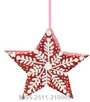 Handcrafted Paper Mache Stars | Colorful Hanging Décor | MCQ 5000 Coded: MGS-2511-210001 to MGS-2511-210010