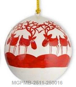 Hand-Painted Paper Mache Balls | Bulk Pack of 10,000 Coded: MGPMB-2511-250011 to MGPMB-2511-250020